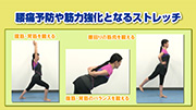 腰痛を防ぐ職場の腰痛対策 ストレッチング　SAMPLE 動画